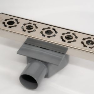 Shower drain with horizontal outlet - Joy