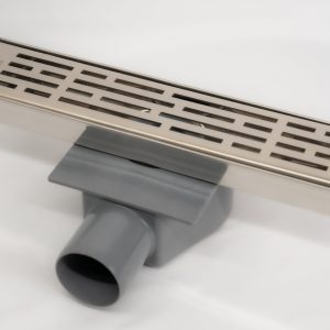 Shower drain with horizontal outlet - Lanes