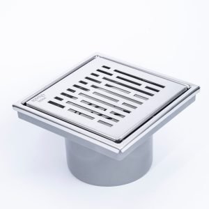 مخرج عمودي للصرف الأرضي من الفولاذ المقاوم للصدأ - لينز