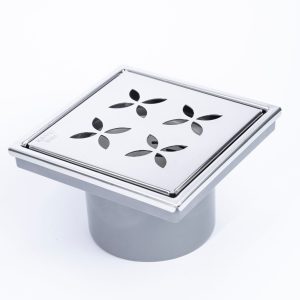 مخرج عمودي للصرف الأرضي من الفولاذ المقاوم للصدأ - لوتس