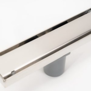 Shower drain with Vertical outlet - Stainless