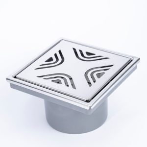 مخرج عمودي لصرف الأرضيات من الفولاذ المقاوم للصدأ - ويند