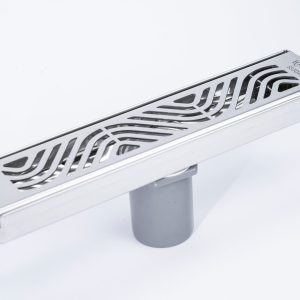 Shower drain with Vertical outlet - Wind